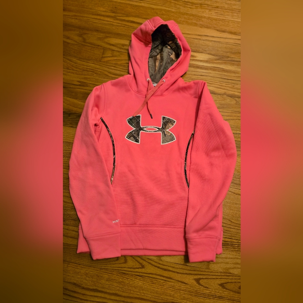 Under Armour Coral Hoodie with Logo
